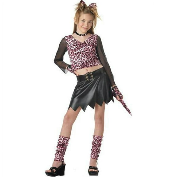 Child's Pink Leopard Dress Costume