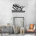 thumbnail image 4 of Craftnamesign Personalized Barber Metal Wall Art With LED Light, Custom Barber Shop Name Sign, 4 of 5