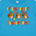 thumbnail image 4 of Inktastic My First Turkey Trot Boys or Girls Baby T-Shirt, 4 of 5