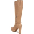 thumbnail image 4 of Naturalizer Women's Fenna Platform Knee High Boot Bamboo Tan Suede 8.5M, 4 of 5