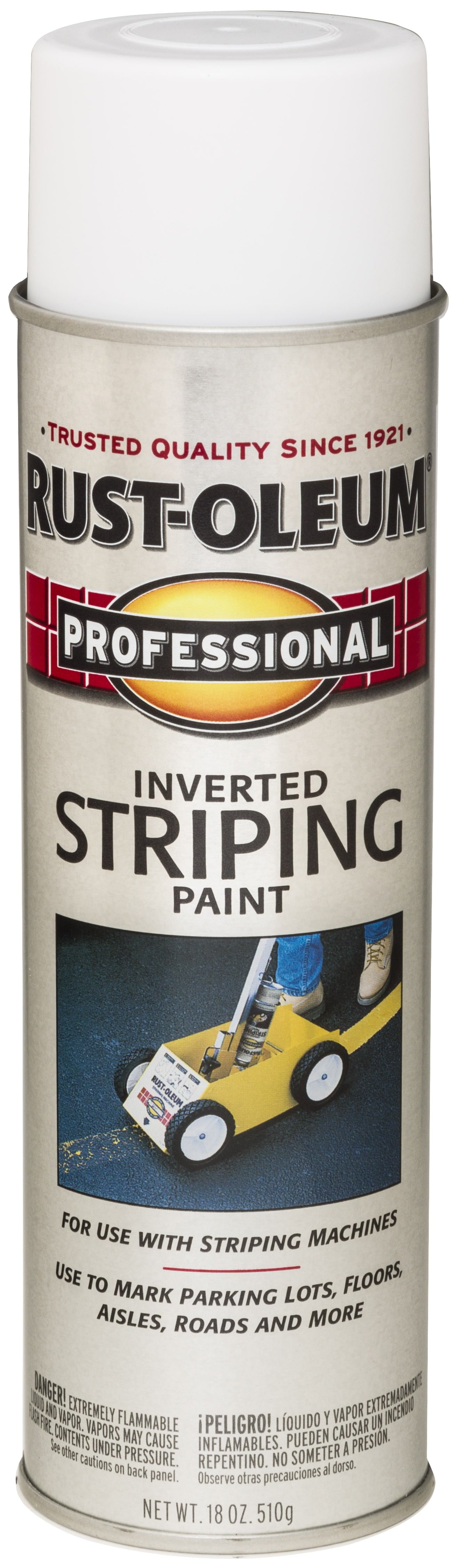 RustOleum Professional Inverted Striping Paint White