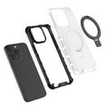 thumbnail image 2 of Allytechgroup Rugged Case for Apple iPhone 16 Pro, Ring Holder Kickstand [Camera Lens Protective] Bumper Anti-Scratch Hybrid Shockproof Phone Case for iPhone 16 Pro for Women Men,Clear, 2 of 9