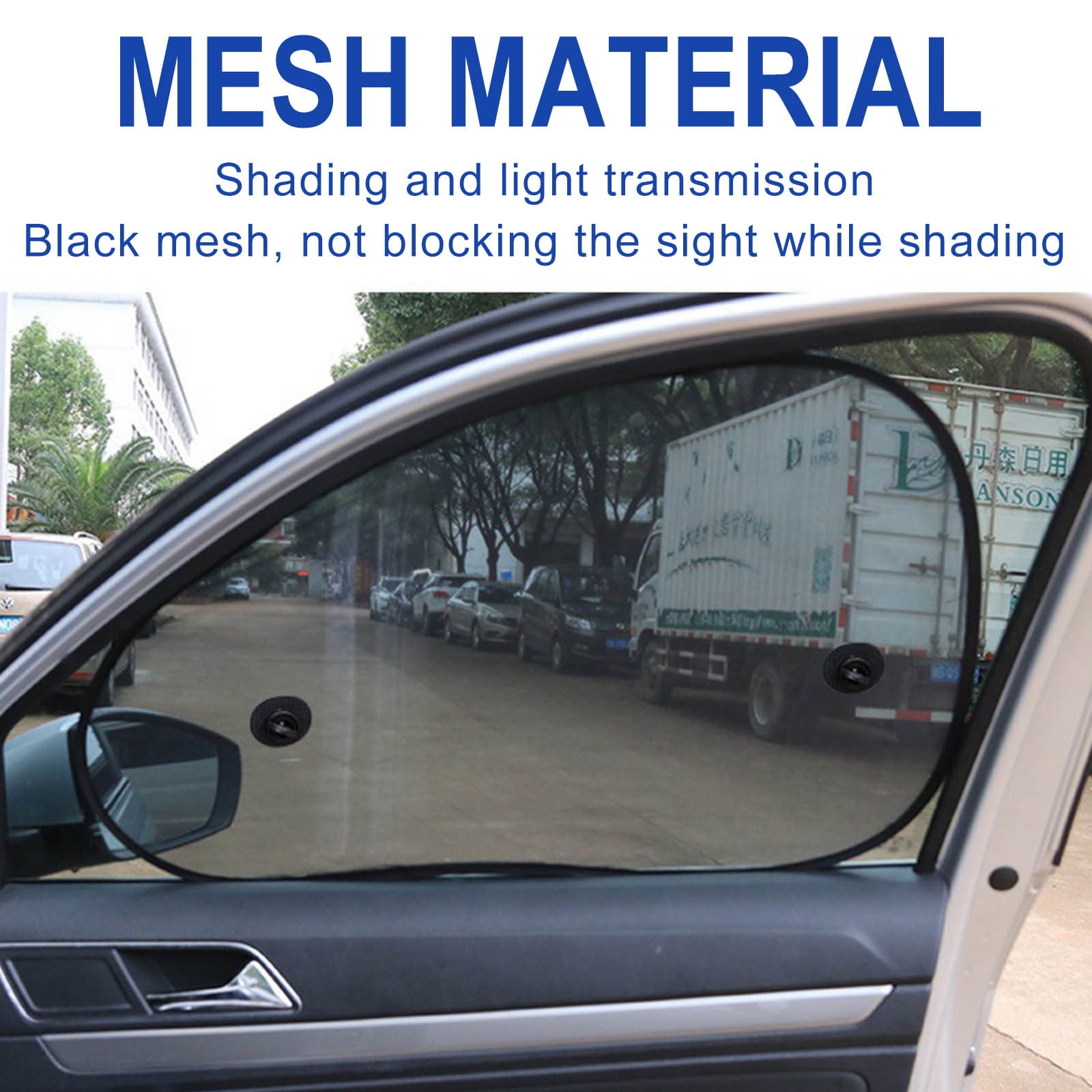 Agiferg 2PCS Window Sun Shade- Car Accessories Side Sun Visor