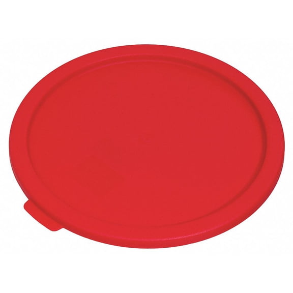 Crestware Round Storage Container Lid,Red  RCCL68
