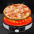 thumbnail image 1 of Electric Crepe Maker Machine, 11.8 Inch with LED Indicators, Adjustable Temperature Control, Anti Stick Crepe Pan with Batter Spreader Spatula for Home and Commercial Use, 1 of 7