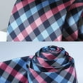 thumbnail image 4 of HISDERN Plaid Checkered Tie Handkerchief Woven Classic Formal Men's Necktie & Pocket Square Set, 4 of 7