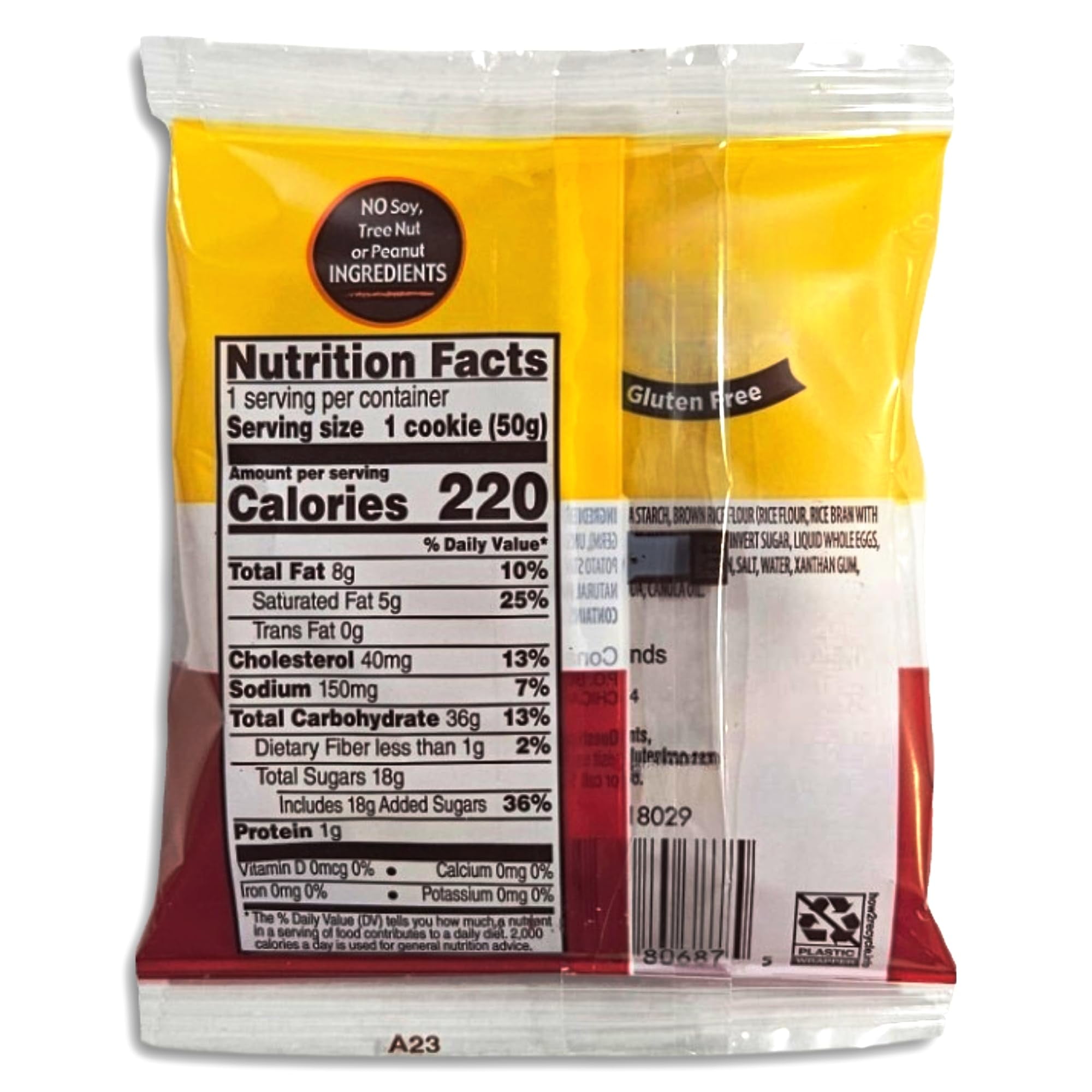 Udi's Gluten Free Chocolate Chip & Snickerdoodle Cookie Combo Pack   1.8 Ounce | Pack of 18