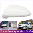 thumbnail image 2 of White LH-Car Accessories Mirror Cover For Volkswagen VW Golf 2014 2015 2016 2017 2018 2019 2020 MK7 7.5 Rearview Mirror Housing Shell Lid, 2 of 7