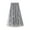 Gris, variante sur Jupe Tutu Longue en Tulle pour Femme Ichuanyi, Broderie de Fleurs 3D, Couleur Unie, Taille Haute, Jupe Midi Évasée en Maille