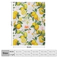 thumbnail image 4 of FUMJ Lemon Throw Blanket Soft Blankets Plush Comfy Throws Decor for Home Couch Living Room Bed Sofa Cozy Warm Gifts for Women Boys Girls Lightweight, 4 of 6