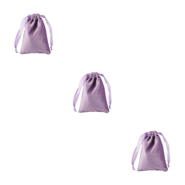 maskred Gift Pouches For Christmas Party Wedding Favors Easy And Versatile Reusable purple 3Set