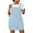 A-Light Blue, variant on Plus Size Mini Dress for Women Casual Comfy Adjustable Straps Overall Dress Loose Fit Spring Summer Bib Rompers Jumpers Pink XXXXXL