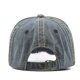 thumbnail image 4 of Gorra de béisbol para hombre con bordado vintage de tiburones, gorra de mezclilla lavada para mujer, sombrero de algodón para el sol, tamaño ajustable, 4 of 5