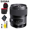 thumbnail image 4 of Sigma 35mm F/1.4 DG HSM Art Lens for Nikon F Deluxe Kit, 4 of 4