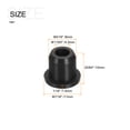 thumbnail image 2 of Uxcell Rubber Grommet Mount Dia 5/16" (8mm) Round T Type for Wire Protection 10 Pack, 2 of 5