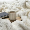 thumbnail image 6 of Leopard Print Sherpa Throw Blanket 54x68, 6 of 7