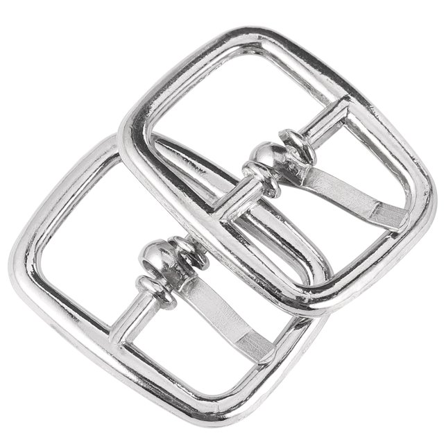 WEUVEB 50Ud Hebillas De Rodillo De Zinc Para Bolsas Plata Con Resistente Y Flexible