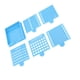 thumbnail image 5 of Plantilla De Notas Adhesivas, Dispensador De Notas Adhesivas Multifuncional De Plástico ABS Para Oficina Escolar, 5 of 7
