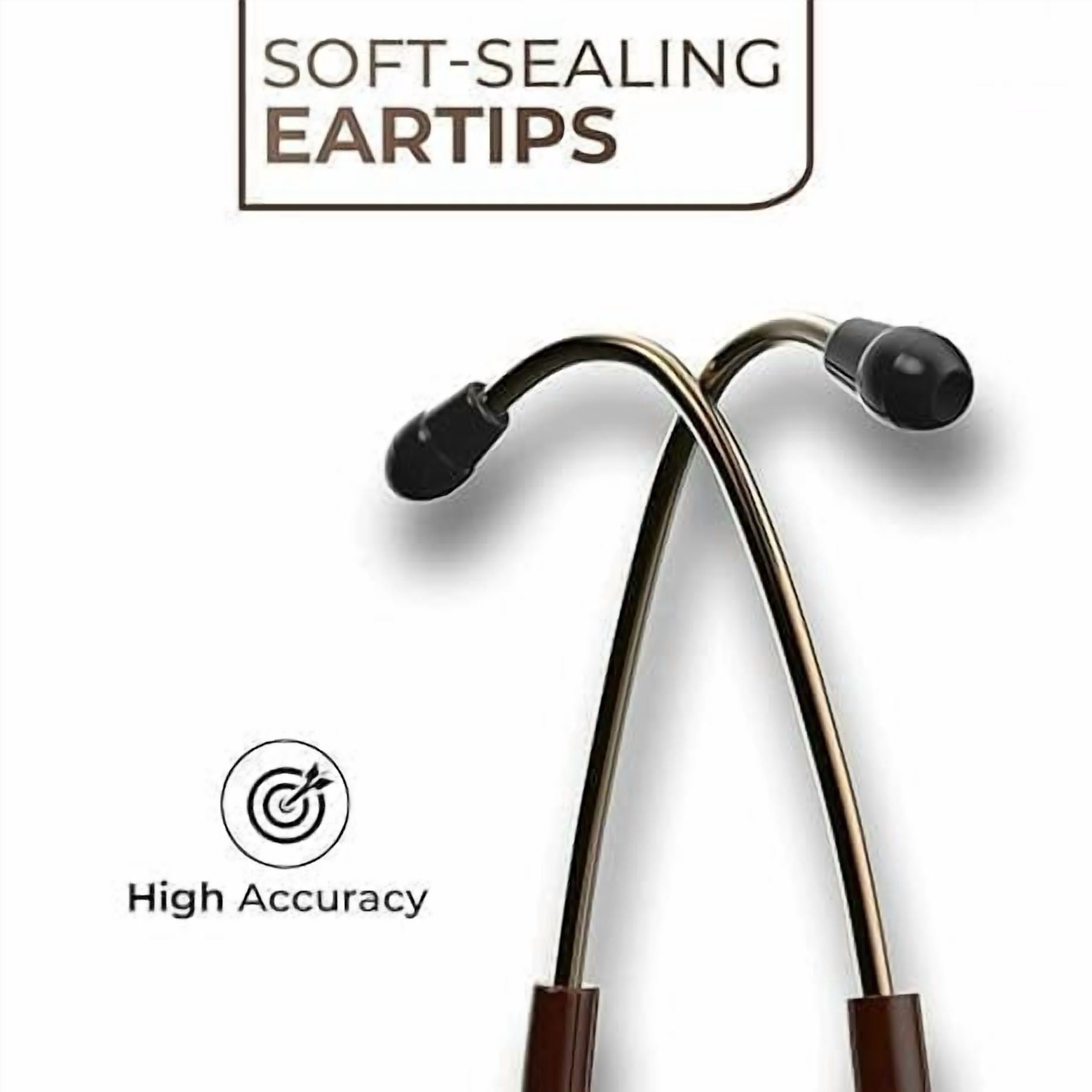 Cardio 3 Monitoring Stethoscope, Copper-Finish Chest Piece, Chocolate Tube
