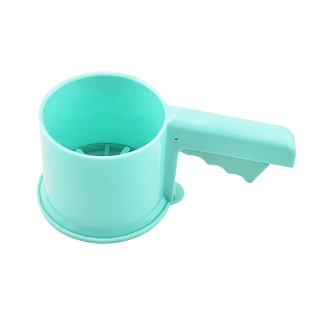 TIMIFIS Dish Towel Baking Cup Type Flour Strainer Household Hand-Held Fine Sieve Kitchen Appliances