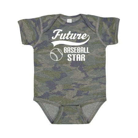 

Inktastic Future Baseball Star Gift Baby Boy Bodysuit