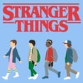 thumbnail image 2 of Netflix Toddler's Stranger Things Minimalist Group Walk Graphic T-Shirt, 2 of 3