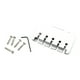 thumbnail image 1 of Sonducket Conjunto de puente de guitarra, puentes de guitarra, accesorios de instrumentos musicales estables resistentes al desgaste, piezas de Accesorios para instrumentos musicales, 1 of 6