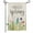 color 9, variant on JOOCAR Garden Flags, Cat Rabbit Ears 12x18 Inches Reversible Garden Flags for Easter Outdoor Garden Holiday Yard Decoration