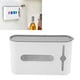thumbnail image 5 of Dispensador De Bolsas De Comestibles, Soporte Para Bolsas De Basura Con Ventana Visible, Plástico ABS, Impermeable, A Prueba De Polvo Para Cocina, 5 of 8