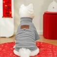 thumbnail image 4 of Winter Warm Dog Clothes for Small and Medium Dogs Fashion Dog Hoodies Cute Solid Puppy Sweatshirt Soft Cat Pullovers Chihuahua Pet Hoodies, 4 of 5