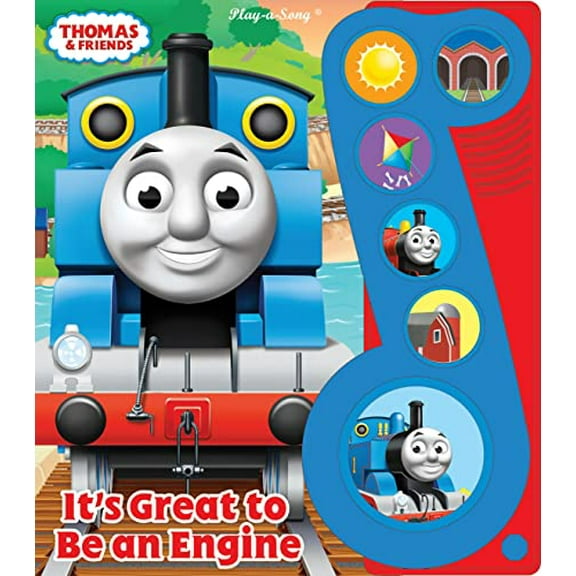 Pre-Owned Thomas & Friends: It's Great to Be an Engine Sound Book (Hardcover) by Pi Kids