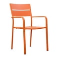 thumbnail image 4 of Pangea Home Miami 7-piece Aluminum Frame Patio Dining Set in Orange, 4 of 17