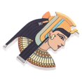 thumbnail image 2 of Egyptian Pharaoh Fridge Magnet for Decoration Resin Whiteboard Magnet, 2 of 5