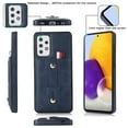 thumbnail image 5 of for Samsung Galaxy A72 5G Case, Galaxy A72 5G Case, Lightweight Premium PU Leather Galaxy A72 5G Wallet Case with Card Holders Protective Case for Samsung Galaxy A72 5G Adjustable Stand,Blue, 5 of 9