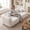 White + Corduroy + 3 Seat, variant on 98.4" Modern Compressed Sofa, Cloud Couch 3-Seater Corduroy Sofa, No Assembly Required, Bubble Channel Tufted Couch with 2 Pillows, Comfy Deep Seat for Living Room, Apartment, Office