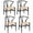 Ash Wood - Black + Natural Color, variant on Polynices Mid-Century Modern Wishbone Chair, Solid Wood Dining Chair with Hand-Woven Paper Cord Seat, Classic Y-Chair, Walnut/Natural, 1-Pack