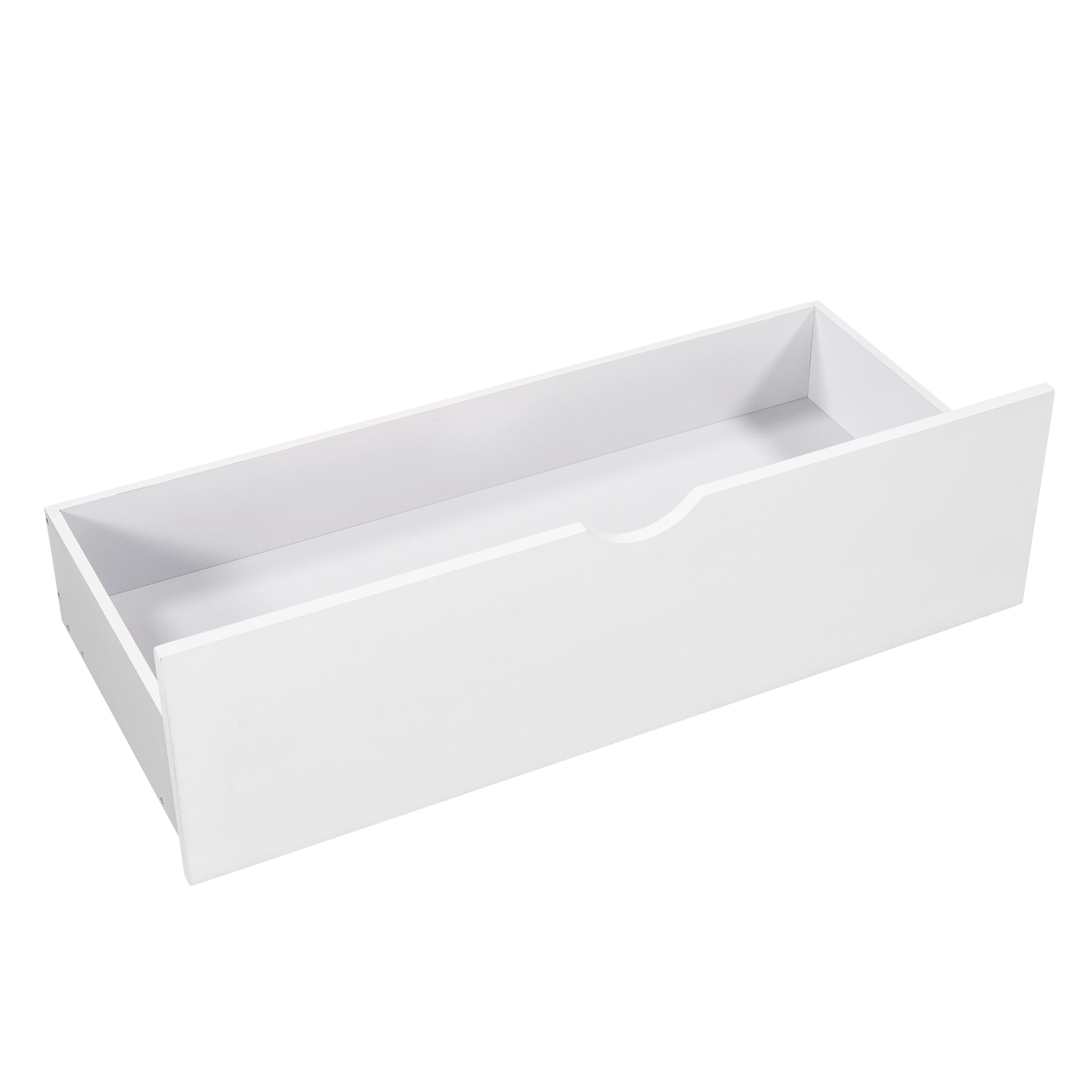 Noble House Solsto L-shaped Platform Bed with Trundle, Storage Drawers and Built-in Desk, Twin Size Corner Bed, White