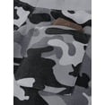 thumbnail image 6 of Ma Croix Mens Slim Sweat Shorts Modern Lounge Summer Casual Fleece, 6 of 7