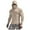 #028-Beige, variant on Yaoyar Men's UPF 50+ Sun Protection Hooded Shirt with Integrated Face Cover Long Sleeve Lightweight Rash Guard Shirts