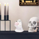 thumbnail image 5 of Estatuilla Decorativa de Halloween de Fantasma de Resina de Halloween, Estilo Calabaza, 5 of 5