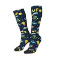 thumbnail image 2 of Balery Funny Spaceships Fun Novelty Socks Men'S Women'S Crew Socks Funny Crazy Novelty Socks Quirky And Cool Socks, 2 of 9