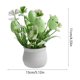 thumbnail image 3 of Uuiauoio Small Artificial Plants Mini Easter Egg Plants in Pot, Faux Greenery Potted with Fake Easter Eggs and Flowers for Table Home Office Desk Shelf Decor, 3 of 7