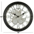 thumbnail image 5 of Westclox 16" Brown/Bronze Gears Analog QA Wall Clock-Model 32947, 5 of 5