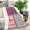 thumbnail image 3 of LHSHID Boss Lady Gifts for Women Throw Blanket Best Boss Day Birthday Gifts for Women for Bosses Female Supervisor Managergifts for Women Boss Lady Appreciation Day Gift Blanket, 3 of 7