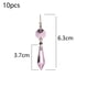 thumbnail image 2 of 10 cuentas de cristal de carámbano para candelabros, cortinas y decoración de bodas, 2 of 5