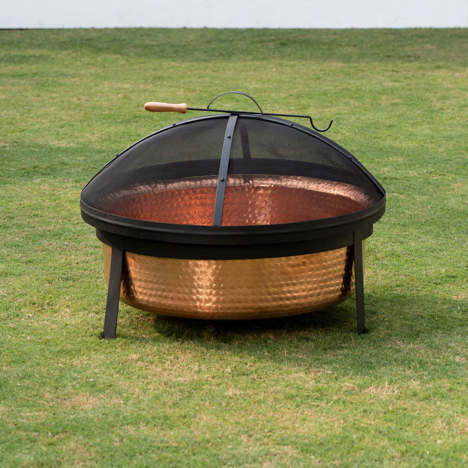 Better Homes & Gardens Wood Burning Copper Fire Pit, 30-inch diameter and 22-inch Height - image 3 of 9