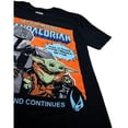 thumbnail image 4 of Star Wars - Camiseta Póster Baby Yoda Hombres (Negro), 4 of 4