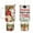 Color-1, variant on Pink Christmas Santa Travel Tumbler with Lid & Straw, Stainless Steel Insulated Mug, Holiday Floral Sleigh Design