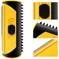 thumbnail image 3 of Peine para quitar el pelo de mascotas (amarillo), kit de peine con cuchillas de doble cara para rastrillo para mascotas, cepillo para perros, apto para todo tipo de pelos con cuchillas de doble cara, 3 of 5