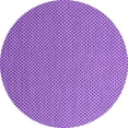 thumbnail image 1 of Ahgly Company Indoor Round Abstract Purple Contemporary Area Rugs, 5' Round, 1 of 4